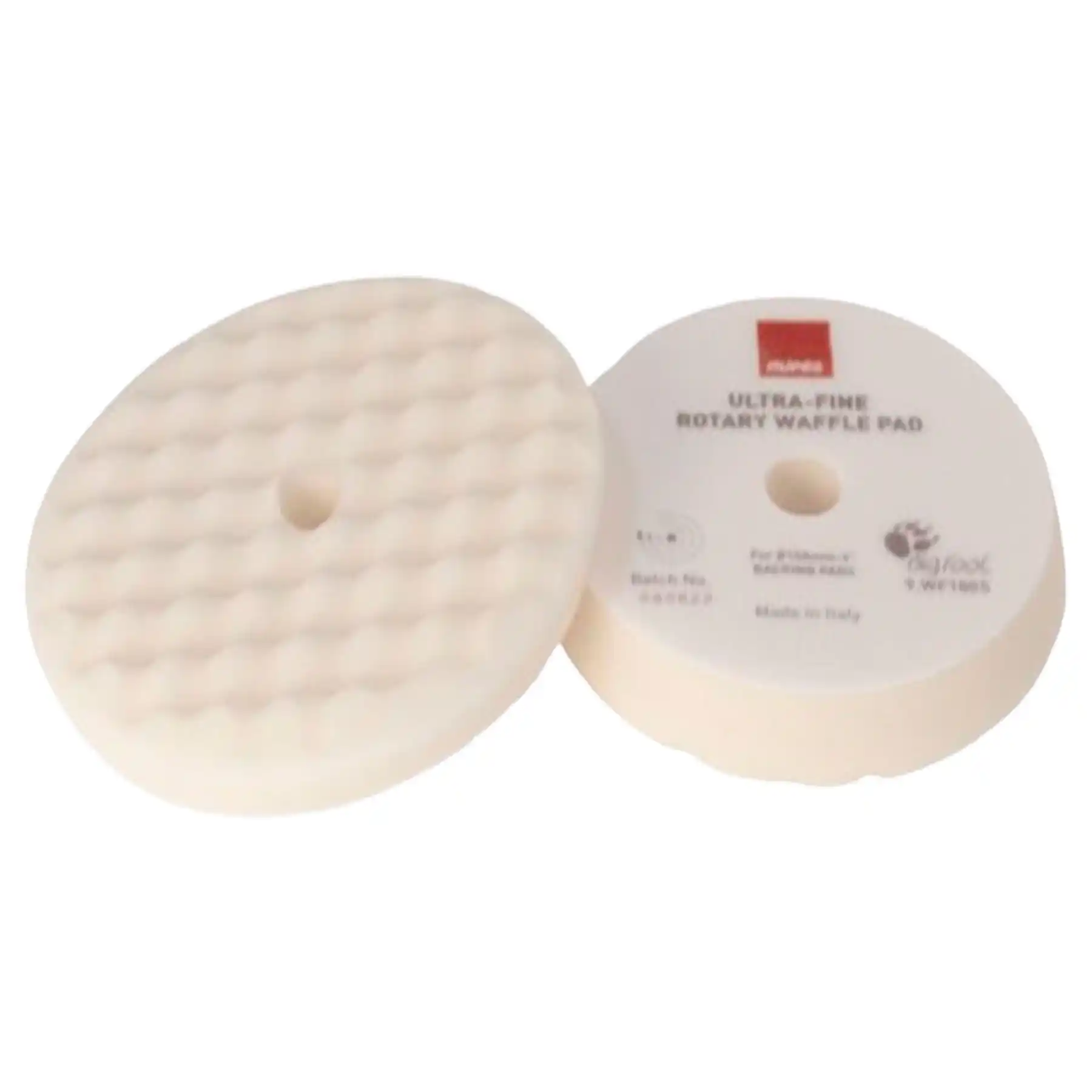 Rupes Waffle Ultra Fine Foam Pad White 150mm (9.WF150S)