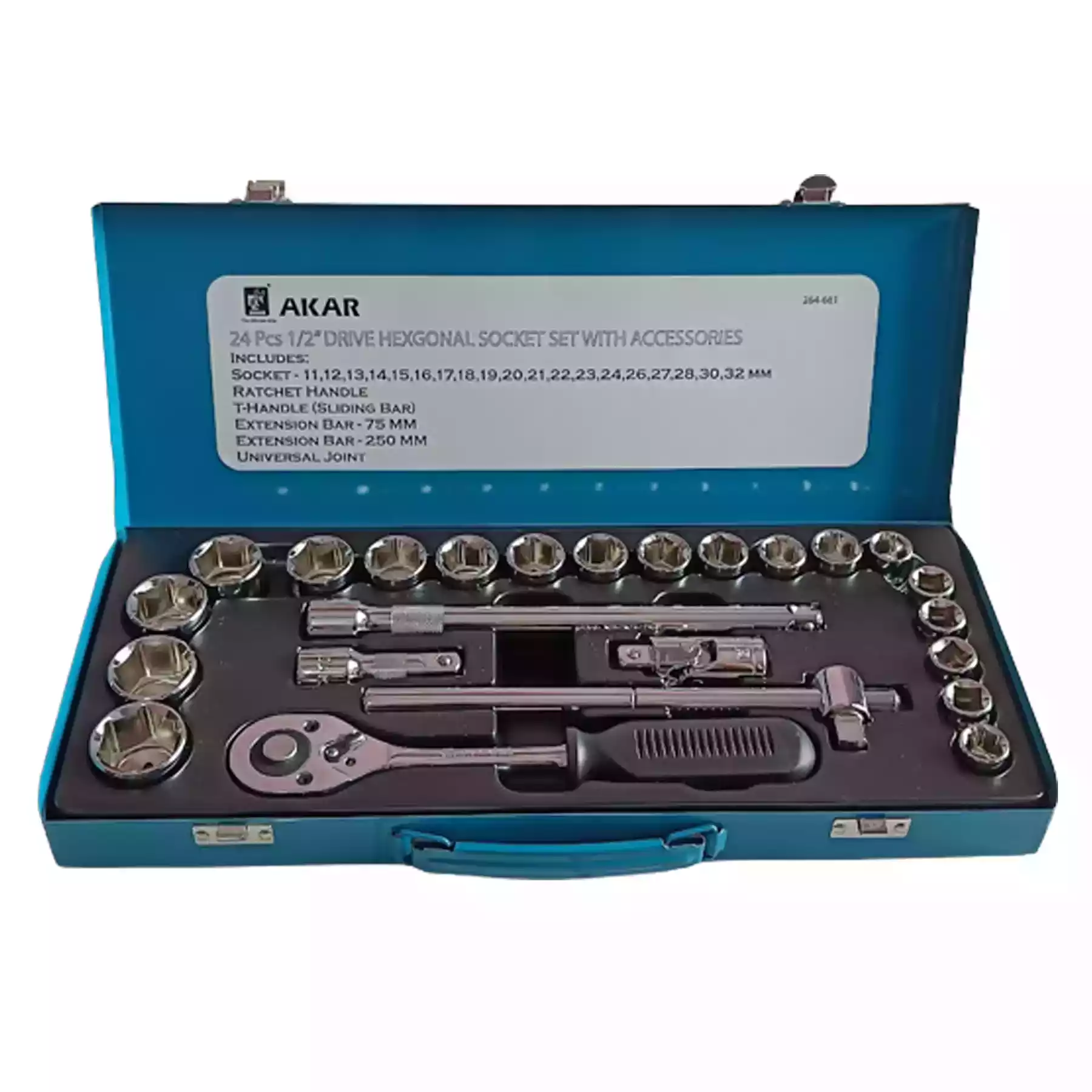 Bi-Hex Sockets Set 12.7mm (1/2inch) Sq.Drive