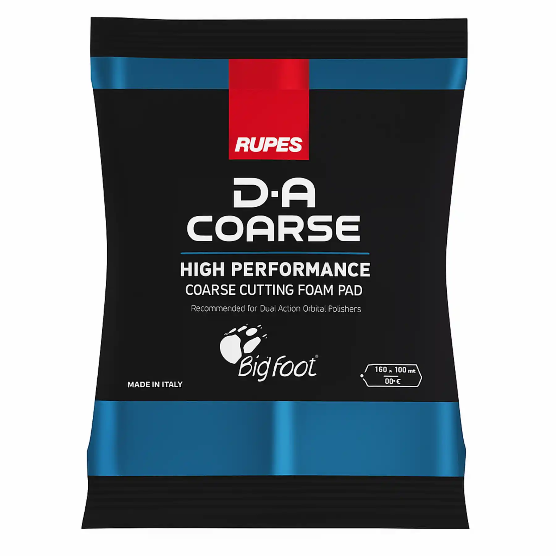 D-A Coarse Cutting Foam Pad Blue 130/150mm (9.DA150H)
