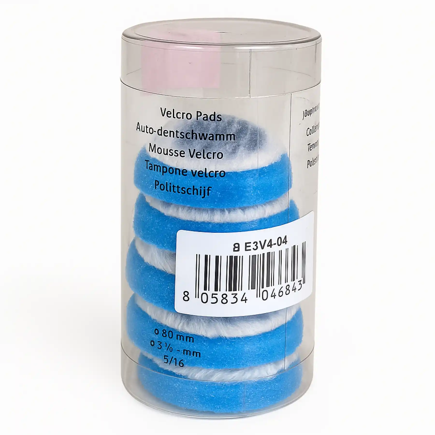 Rupes DA Coarse Wool Polishing Pad Blue 30/45mm (9.BW40H) 4Pcs