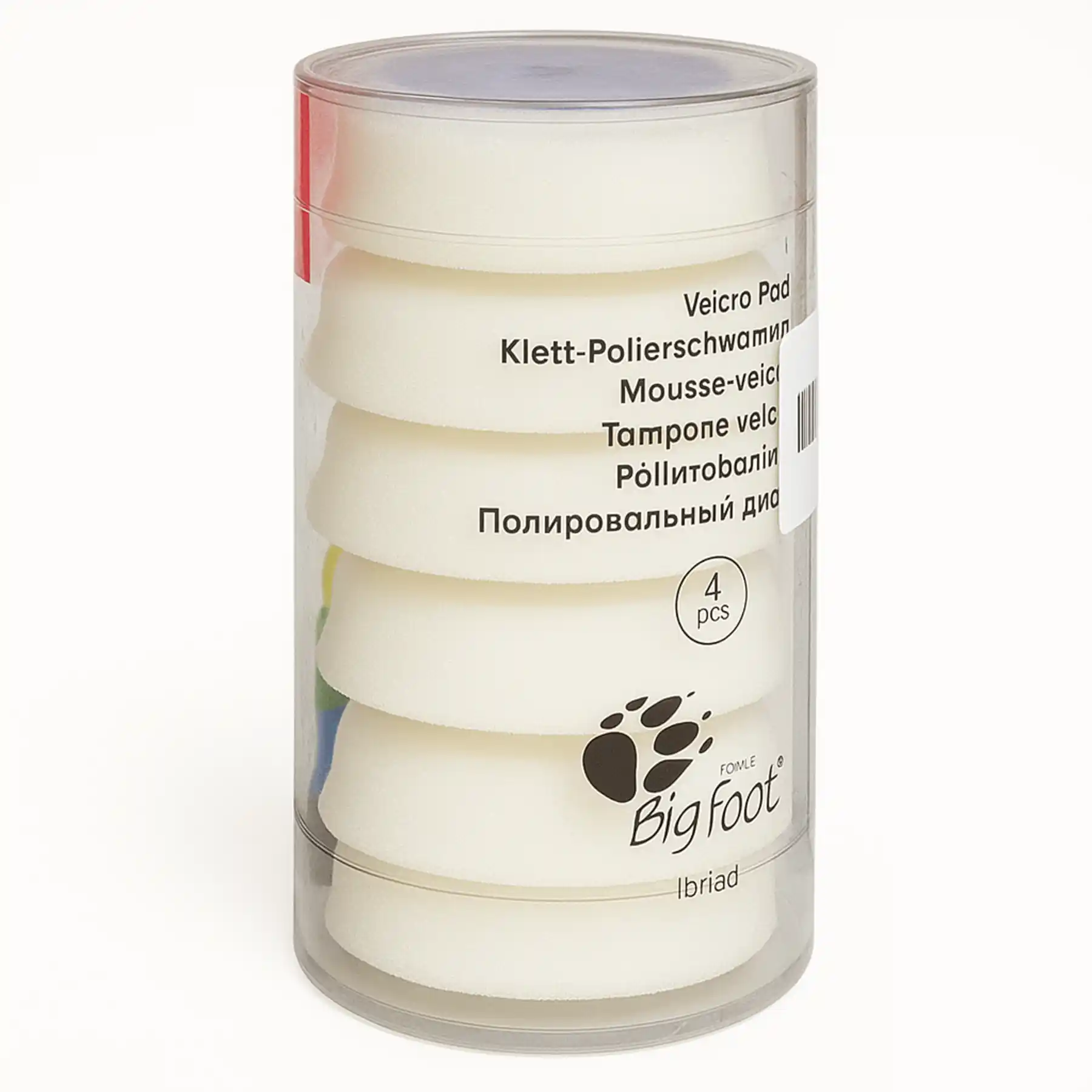 Rupes DA Ultra Fine Polishing Foam White Pad 50/70MM (9.DA40S) 6Pcs