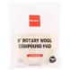 9" Rotary Wool Compound Pad Double Sided