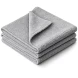 400Gsm Microfiber Cloth 40x60 - Grey Edgeless
